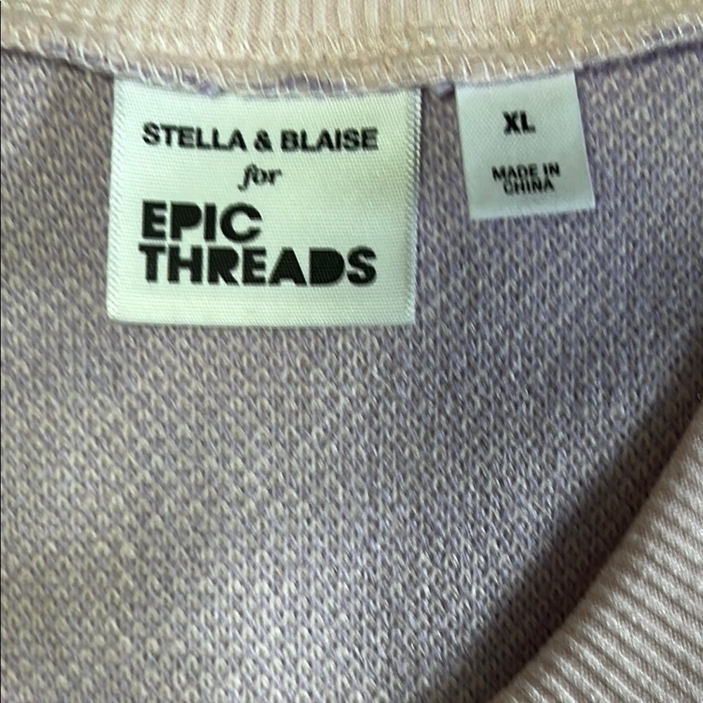 Epic Threads Stella & Blaise Checkered Crop Top - Picture 5 of 8